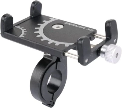 SUPPORTO CELLULARE per BICI MOTO MOTORINO ELETTRICO PORTA TELEFONO ALLUMINIO - Immagine 1 di 4