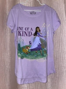 Disney Girls Wish Lavender Top Size 10/12 - Picture 1 of 6