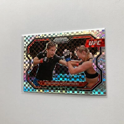 Roxanne Modafferi 2021 Panini Prizm UFC Lucky Envelope X-Fractor Card 6/8 #127 - Image 1 of 3