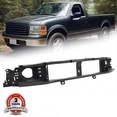 For 97-03 Ford F-150 97-99 F-250 Black Header Panel Grille Mount Thermoplastic - Image 1 of 4
