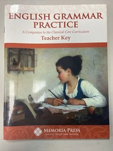 Memoria Press English Grammar Recitation, Workbook One, Teacher Manual - Picture 1 of 2