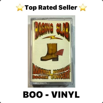 Raging Slab - Dynamite Monster Boogie Concert - Cassette Tape Album 1993 EX / M - Imagem 1 de 4