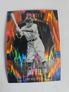 2023 Panini Select #170 Lou Boudreau Orange/Blue Prizm Cleveland  - Picture 1 of 3