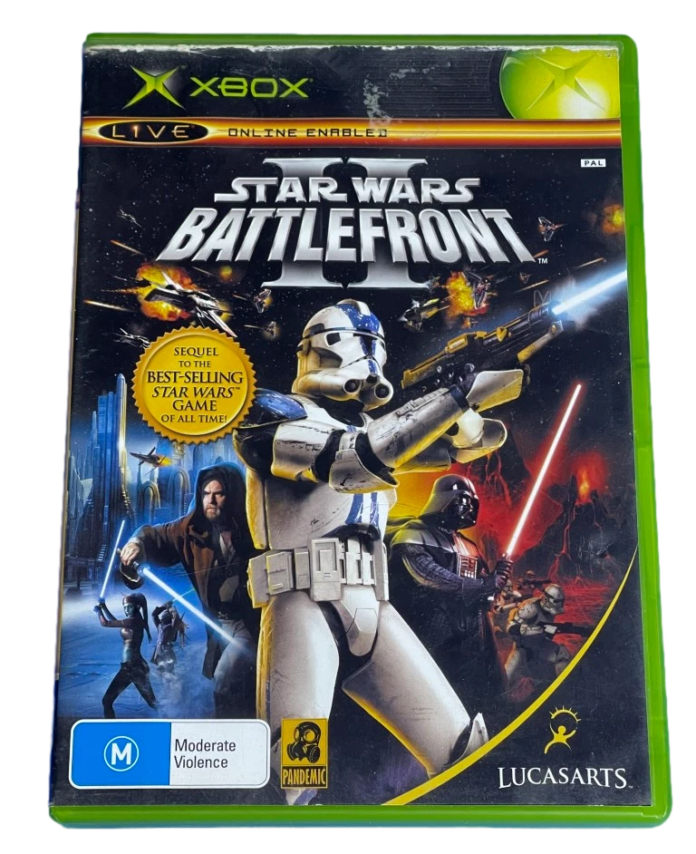 Star Wars Battlefront II XBOX Original PAL *Complete* - Image 1 of 1