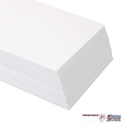 Tarjeta Protectafile 400gsm Apagado Blanco Brillante-A3, A2 Y A1 Paquetes (50/100 Hojas) • 95.48€