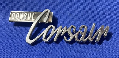 FORD CONSUL КОРСАР - ЗНАЧОК АВТОМОБИЛЯ / ЭМБЛЕМА - 734252 A1 - Изображение 1 из 2