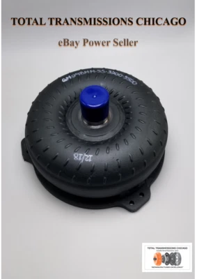 CONVERTIDOR DE PAR 4L60E 700R4 3200-3500 PUESTO ALTO 10" 298MM 1 AÑO DE GARANTÍA Foto 1 de 4
