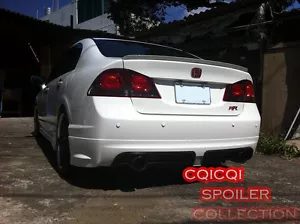 Unpainted HONDA 2006-2011 CIVIC 8th generation 4D Sedan trunk spoiler ◎ - Picture 1 of 4