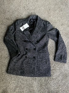 Las mejores ofertas en Gris Zara Pea Coat abrigos, chaquetas y chalecos  para Mujeres | eBay