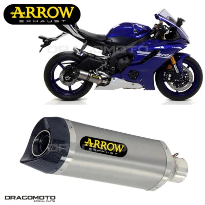 Escape Yamaha YZF 600 R6 2017 2018 ARROW Titanium CC THUNDER Foto 1 de 4
