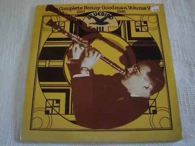The Complete Benny Goodman, Volume V 1937-1938 DOUBLE VINYL LP ALBUM 1978 RCA - Image 1 of 2