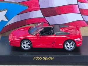 Kyosho Ferrari F355 Spider [rot] 1:64 Scale Ferrari Minicar Collection V Series - Bild 1 von 12