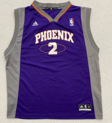 Vintage Adidas Phoenix Suns Eric Bledsoe Purple Basketball Jersey Youth XL - Image 1 of 4