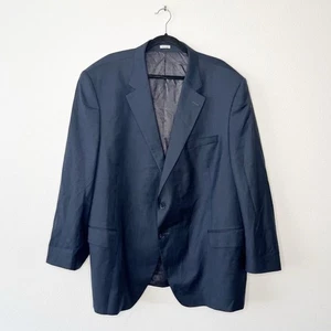 NEW Peter Millar Wool Men's Blazer Sports Coat Classic Fit Blue Size 54T - Picture 1 of 7