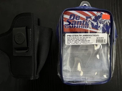 Funda DeSantis Pro Stealth IWB N87BJ88Z0 se adapta a modelos: Beretta PX4, S&W 45C Foto 1 de 4