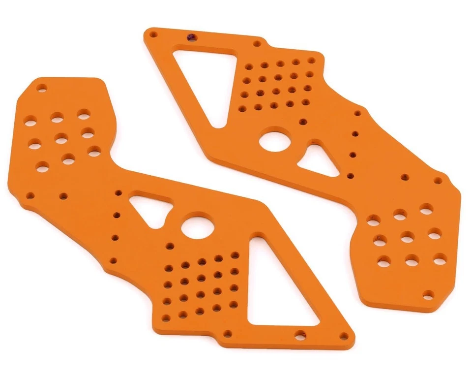 Losi Bog Hog Front Chassis Plate Orange (2):LMT Mega Truck LOS241062 - Image 1 of 1