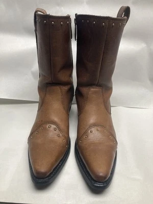 Harley Davidson Women’s 85123 Studded Boots Size 8 1/2 - Image 1 of 4