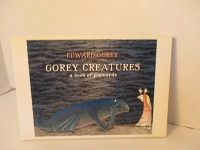 EDWARD GOREY / GOREY CREATURES 2008 pb Pomegrante contains 30 postcards - Image 1 of 4