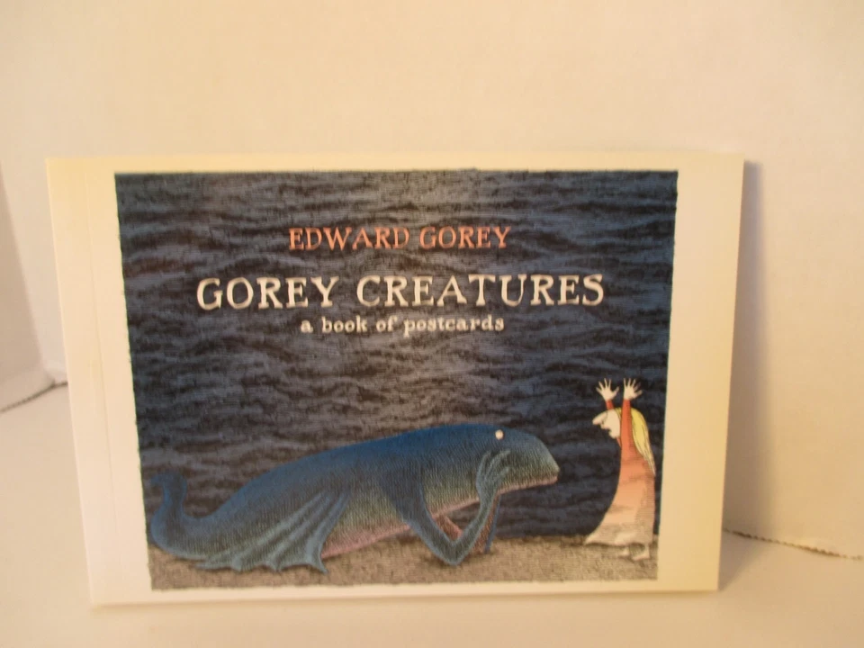 EDWARD GOREY / GOREY CREATURES 2008 pb Pomegrante contains 30 postcards - Image 1 of 4