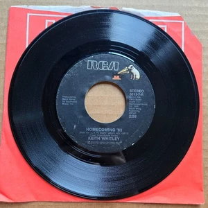 KEITH WHITLEY Homecoming '63 COUNTRY 45 7" Record Vinyl Records - Picture 1 of 2
