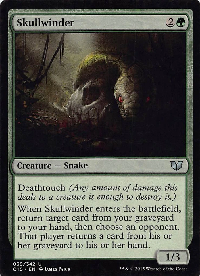 Skullwinder U Commander 2015 39 NM - Image 1 of 1