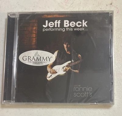 Jeff Beck Performing This Week … Live at Ronnie Scott's Cd SEALED Grammy Nominat Foto 1 de 4