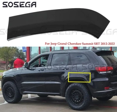 For Jeep Grand Cherokee Summit SRT 12-22 Rear Left Door Fender Flare 1PC77NRVAJ - Image 1 of 4