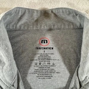TRAVIS MATHEW GOLF Mens 1/4 Quarter Zip Pullover Performance XL - Picture 1 of 9