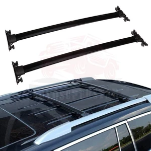 Equipaje con barra transversal portaequipajes de techo superior 2 piezas para Toyota Highlander 2008-2013 - Imagen 1 de 9