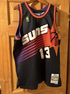 Steve Nash Phoenix Suns Hardwood Classics Vintage Authentic  Jersey Size XL  - Image 1 of 4