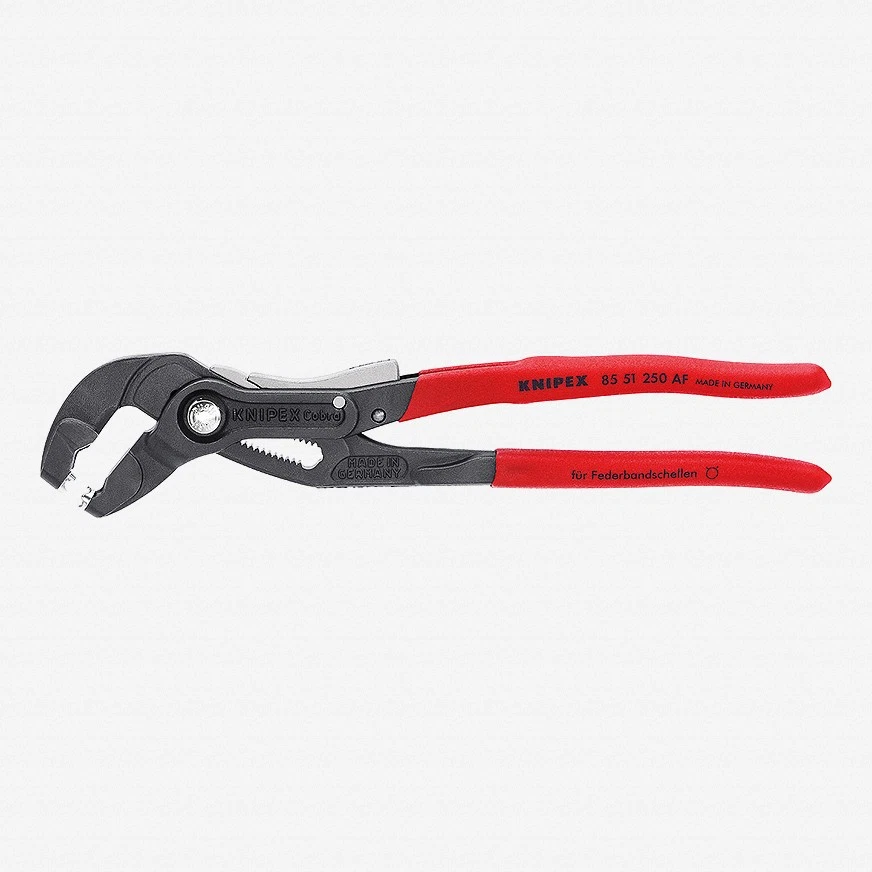 KNIPEX - Spring Hose Clamp Pliers With Locking Device 70mm Capacity 250mm