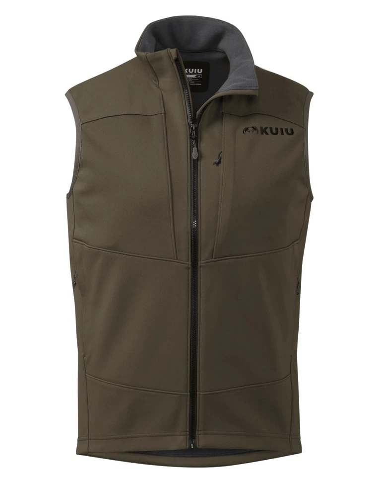 KUIU Axis Vest XXL Color is Ash/Olive - Image 1 of 1