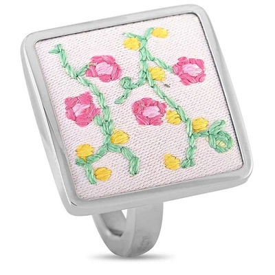 Swatch Flowercage Stainless Steel and Satin Ring JRP017 - Image 1 of 4