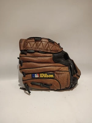 Wilson 10 1/2 Inch Base Ball Glove Genuine Leather, A0425 EZ 105 - Image 1 of 4