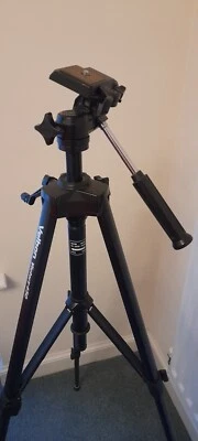 Velbon Victory 450 camera / video tripod - SLR compact digital film - boxed VGC - Image 1 of 4