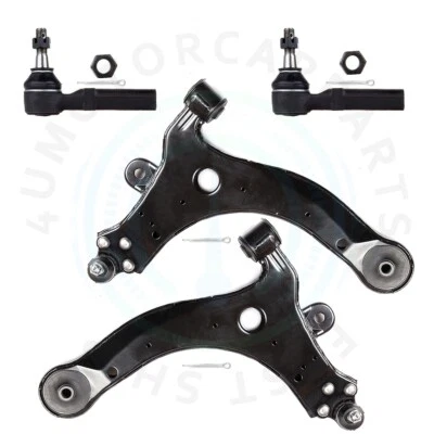 4x For 1997-2005 Buick Century Chevy Venture Front Tie Rod Lower Control Arms - Image 1 of 4