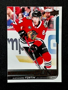 ALEXANDRE FORTIN RC YOUNG GUNS 2018-19 UPPER DECK 18-19 NO 490           54643 - Picture 1 of 2