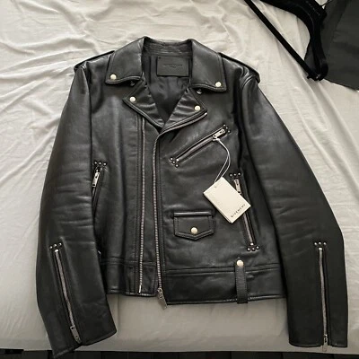 Givenchy Classic Leather Biker Jacket BNWT RRP £2880 Size UK 40 - Image 1 of 4