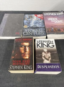 Stephen King Paperback Book Lot 5 READ DESCRIPTION!!!! - Picture 1 of 12