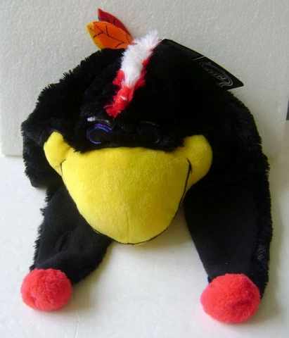 FOREVER COLLECTABLES CHICAGO BLACKHAWKS MASCOT DANGLE HAT ~ NEW Cover