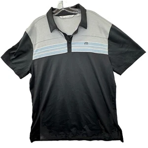 Camisa Polo Travis Mathews Para Hombre XL Manga Corta Golf Pima Algodón Perú Retro - Imagen 1 de 11