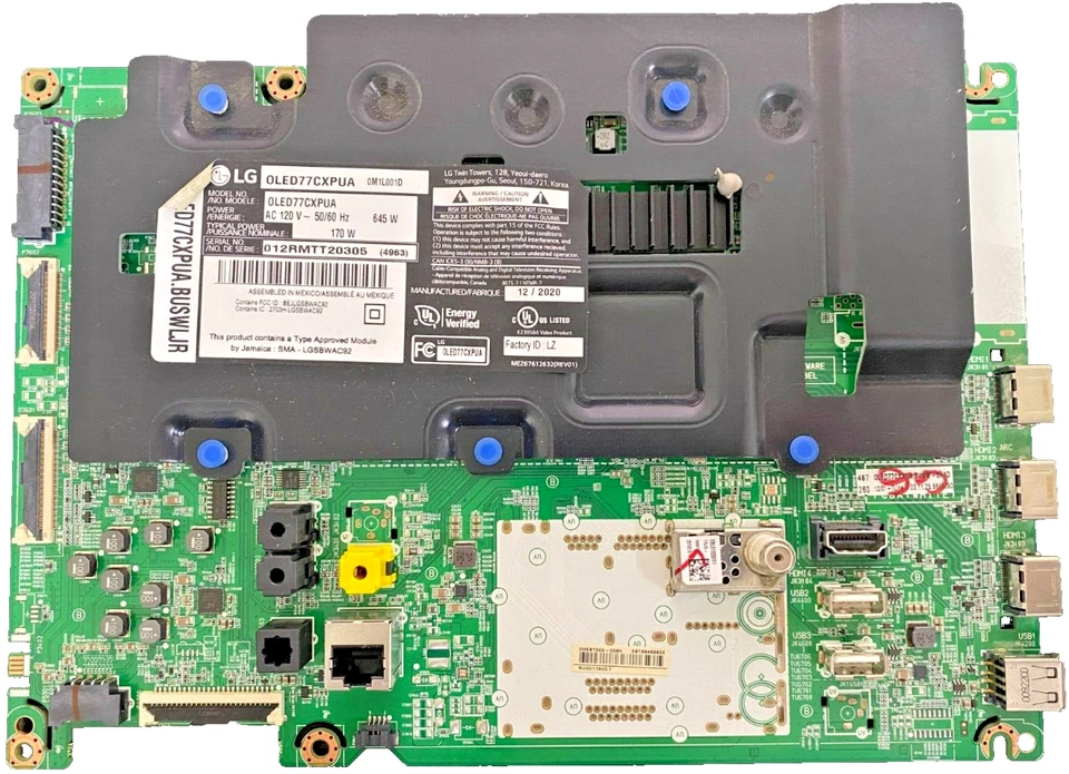 Placa base LG EBT66453902 para OLED77CXPUA.BUSWLJR Foto 1 de 1
