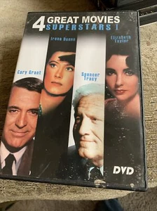 4 Great Movie Superstars Dvd - Picture 1 of 3