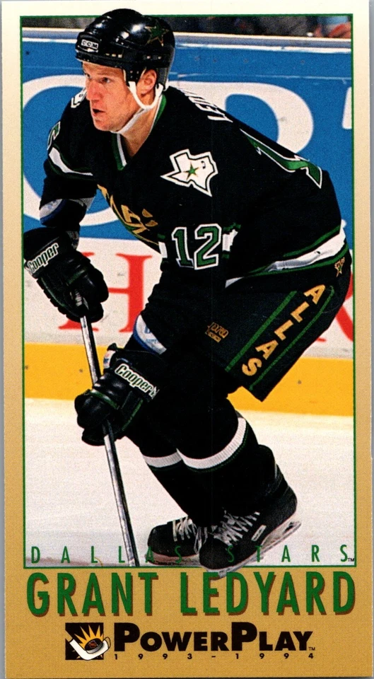 1993-94 Fleer Power Play Tall Boy - #325 Grant Ledyard - Image 1 of 2