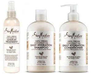 Shea Moisture 100% Virgin Coconut Oil Collection - Picture 1 of 10