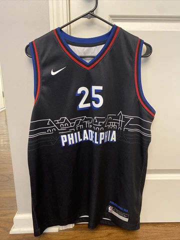 Nike Swingman Philadelphia 76ers Ben Simmons NBA City Edition Jersey Size XL Cover