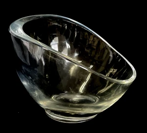 Mid-Century Herb Ritts Astrolite Lucite Bowl 9x7 - Imagen 1 de 11