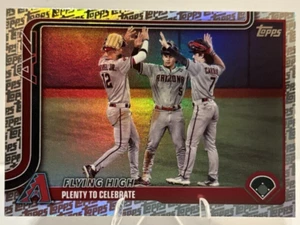 2025 Topps Series 1 Flying High Diamondbacks Topps Border - Bild 1 von 2