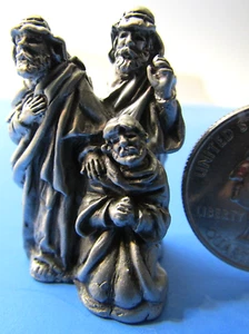 Hallmark Miniatura Ornamento 2000 LA NATIVIDAD 3 pastores - Imagen 1 de 12