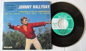 JOHNNY HALLYDAY (CD Single) FÜR MICH WIRD DAS LEBEN BEGINNEN - Bild 1 von 2